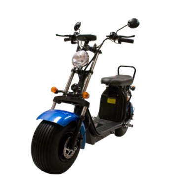 CITYCOCO MATRICULABLE 1.55KW/20AH (DOBLE BATERÍA OPCIONAL) AZUL NEGRO - 3