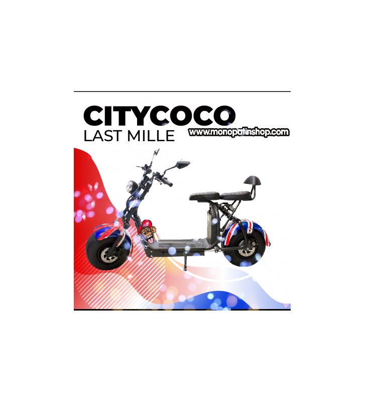 CITYCOCO MATRICULABLE 1.55KW20AH (DOBLE BATERÍA OPCIONAL) BRITÁNICA