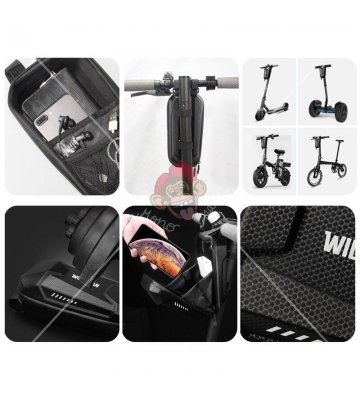 Bolsa-Mochila Impermeable para Patinete Eléctrico Wild Man 2 Litros - 5