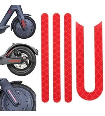 Adhesivos reflectantes para patinete Xiaomi M365 y Pro - 4