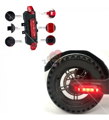 Luz de advertencia para patinete eléctrico - 7