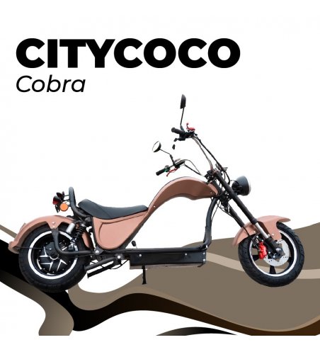 CITYCOCO COBRA 49E 2000W24 AH  (DOBLE BATERÍA OPCIONAL)
