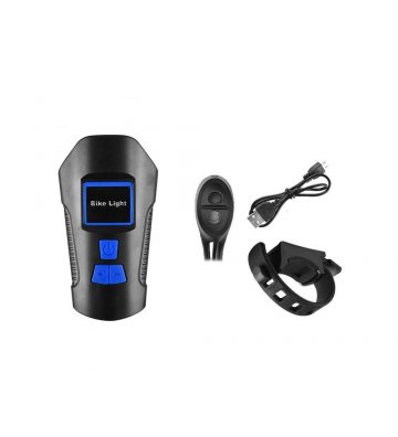 FOCO LINTERNA CON CLAXON PARA PATINETES O BICICLETAS - 3