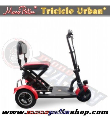 Triciclo-Scooter Eléctrico Plegable MonoPatin Movilidad Urban - 6