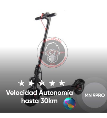 Patinete eléctrico - M9 PRO MonoPatín, 110 kg, 7800 mAh, Vel. 25km/h, 30 km, Bluetooth, NEGRO - 12