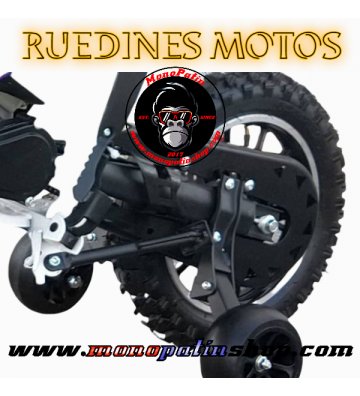 Ruedines Alta Calidad Para Mini Moto Cross Infantil - 2
