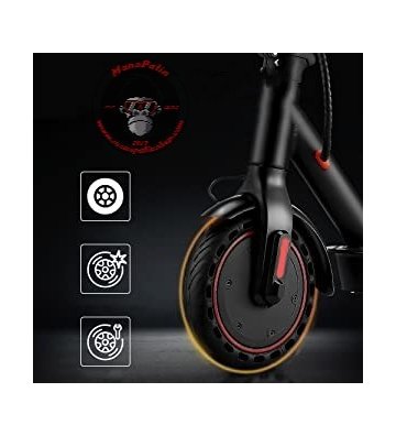 Patinete eléctrico - M9 PRO MonoPatín, 110 kg, 7800 mAh, Vel. 25km/h, 30 km, Bluetooth, NEGRO - 14