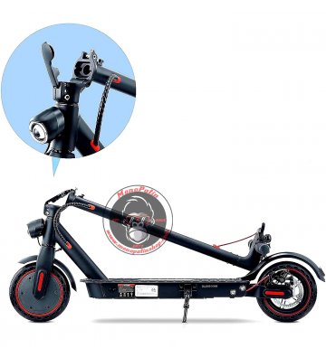 Patinete eléctrico - M9 PRO MonoPatín, 110 kg, 7800 mAh, Vel. 25km/h, 30 km, Bluetooth, NEGRO - 9