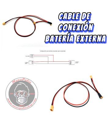 Cable de conexión paralela para batería externa - 1