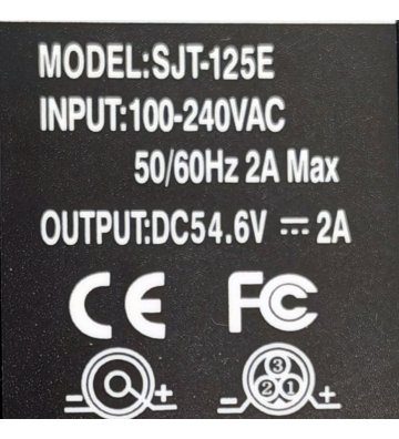 Cargador 48V 2A conector DC - 1