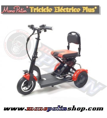 Triciclo-Scooter Eléctrico MonoPatin Movilidad Urban-Plus - 1