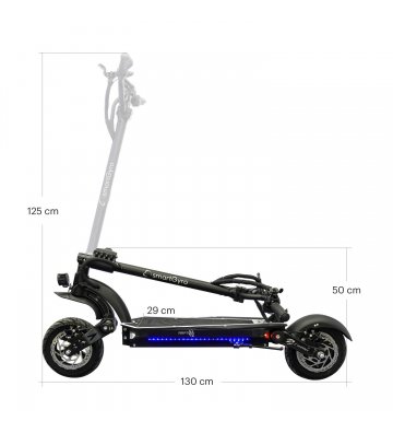Patinete Eléctrico smartGyro by MonoPatín Raptor 23Ah - 17